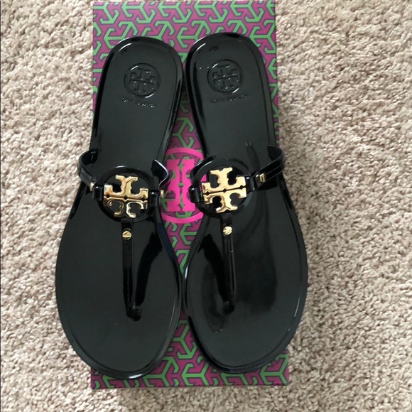 tory burch women's mini miller flat thong sandals